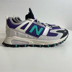 New Balance X-Racer Women’s Size 8B Running Shoes XRCT Teal Magnetic Blue Purple
